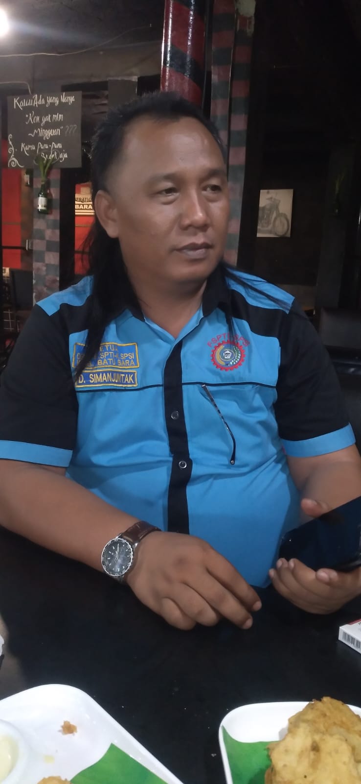 DPC. F.SPTI-K.SPSI Kab. Batubara Silaturahmi ke P.U.K PT. Bakrie Sumatera Plantation Tbk Sei Balai