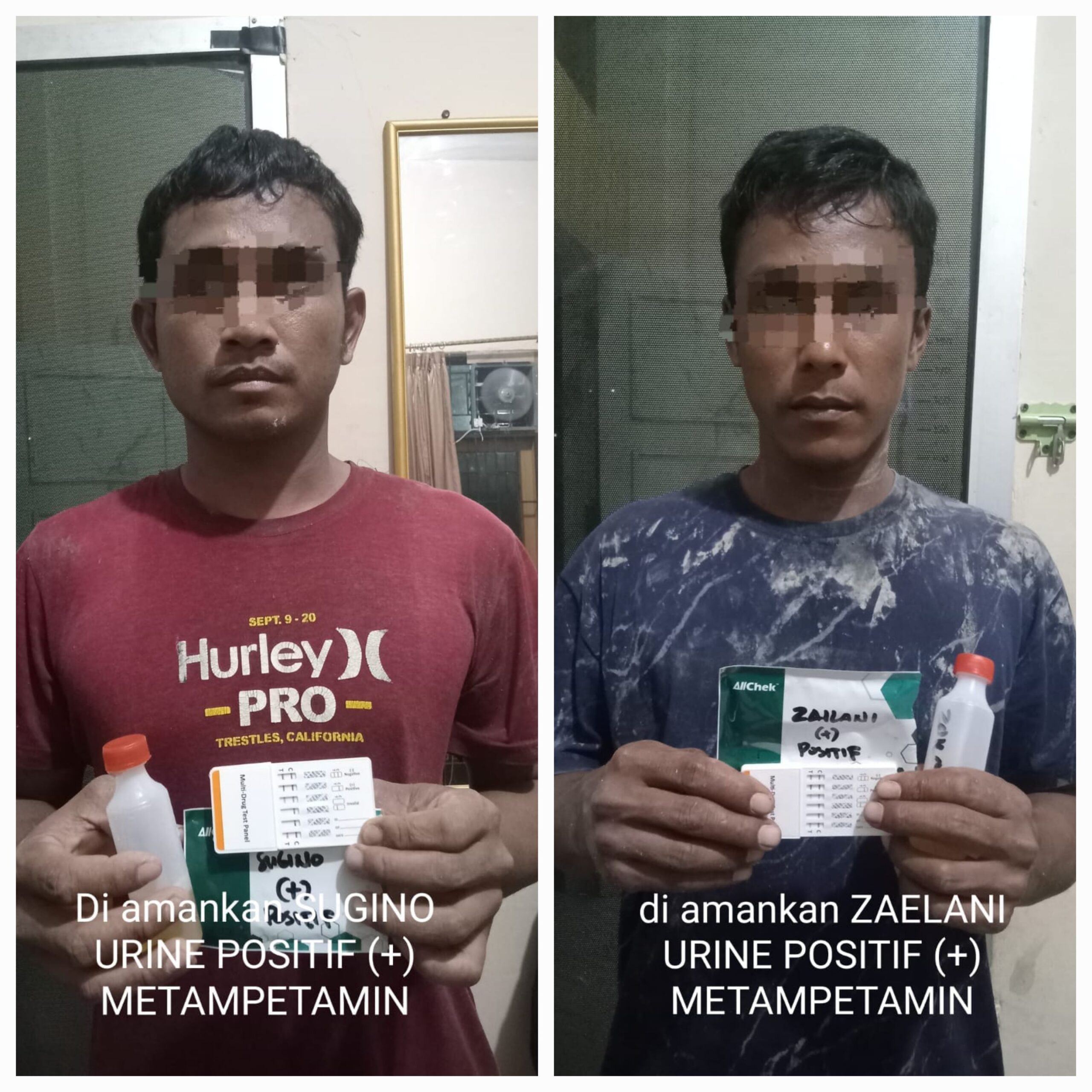 Kasat Narkoba Polres Batu Bara AKP Arifin Purba,SH,MH Tangkap 2 Pengedar Di Kwala Gunung