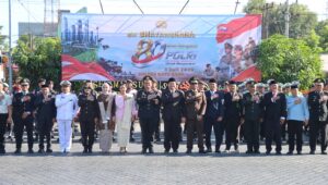 Polres Batu Bara Peringati Hari Bhayangkara ke-80 dengan Upacara dan Syukuran Penuh Kebersamaan