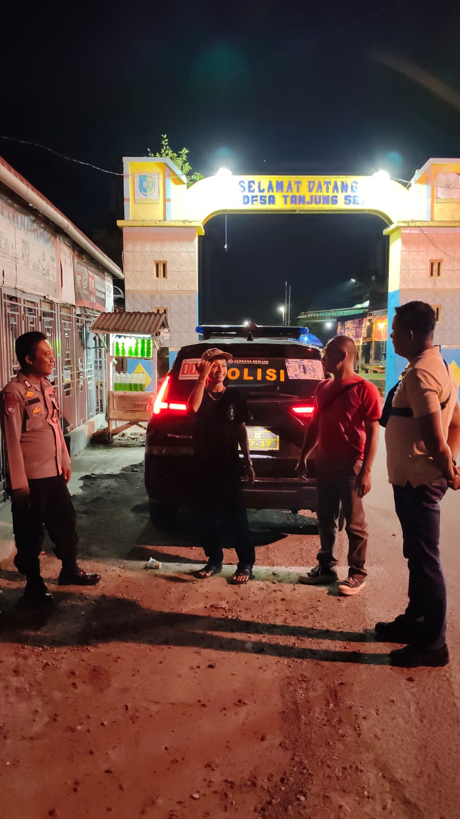 Satlantas Polres Batu Bara Gelar Patroli Blue Light, Cegah Kecelakaan dan Kemacetan di Jalinsum