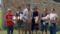 Satresnarkoba Polres Batu Bara Gelar Minggu Kasih, Bagikan Sembako dan Edukasi Bahaya Narkoba